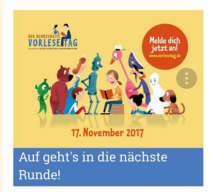 Vorlesetag auch in der Waldgrundschule