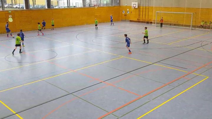 Fußballfieber in der Stadthalle