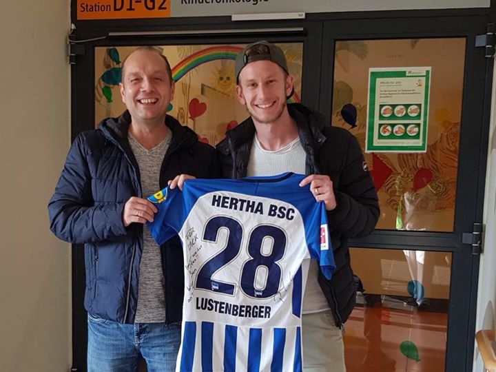 Danke an Fabian Lustenberger und Hertha BSC für die tolle Unterstützung! Ihr sei…