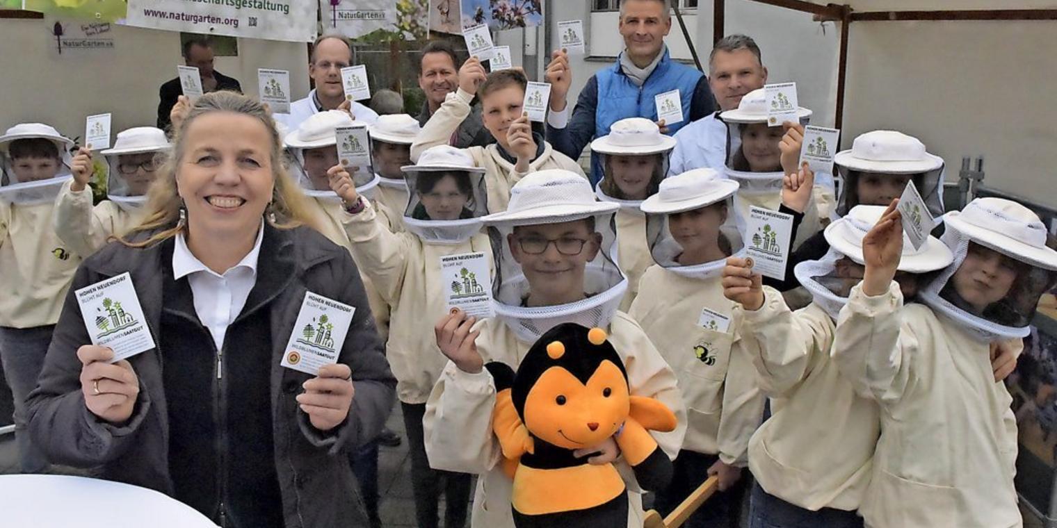 Hohen Neuendorf bald ganz offiziell „Bienenstadt“